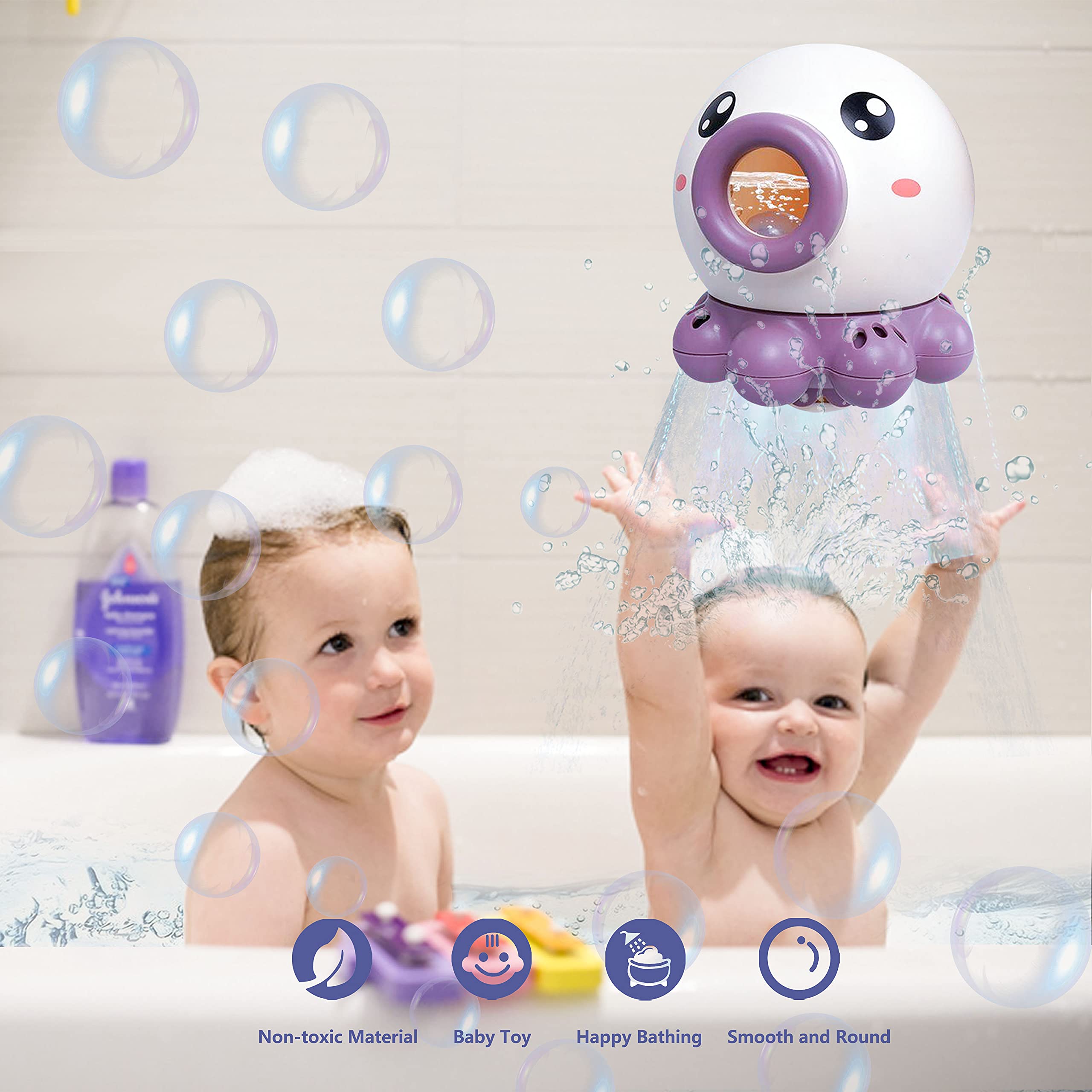 Octopus Bath Toy | Turn Bath Time into a Splashing Adventure!